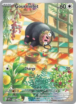 Carte Pokémon Gourmelet 209