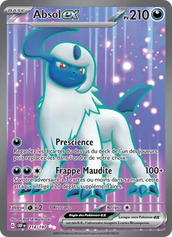 Carte Pokémon Absol-ex 214