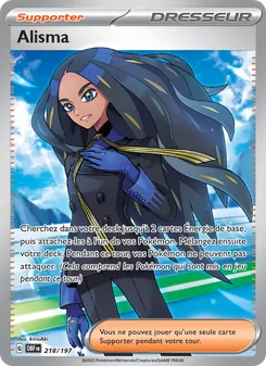 Carte Pokémon Alisma 218