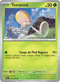 Carte Pokémon Terracool 004