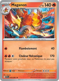 Carte Pokémon Maganon 010