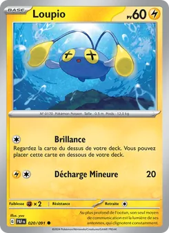 Carte Pokémon Loupio 020