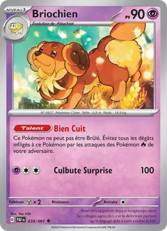 Carte Pokémon Briochien 039