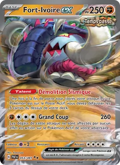 Carte Pokémon Fort-Ivoire-ex 053
