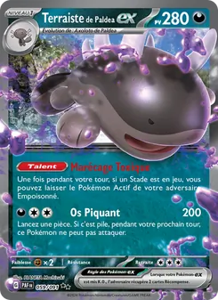 Carte Pokémon Terraiste de Paldea-ex 059