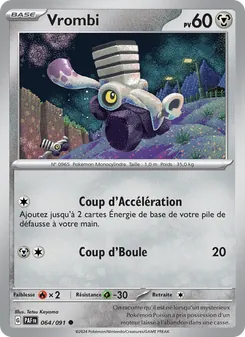 Carte Pokémon Vrombi 064