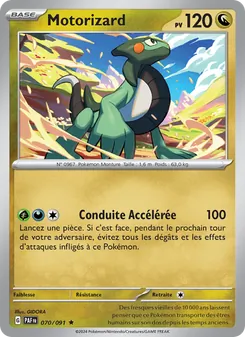 Carte Pokémon Motorizard 070