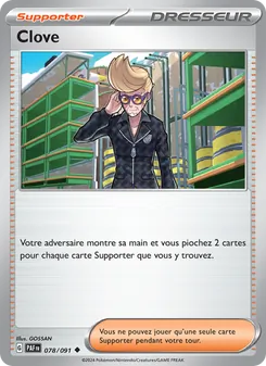 Carte Pokémon Clove 078