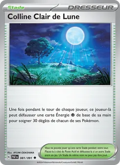 Carte Pokémon Colline Clair de Lune 081