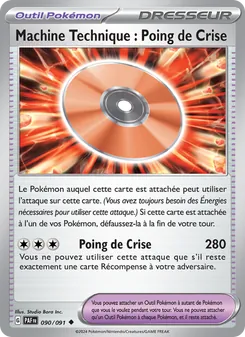 Carte Pokémon Capsule Technique : Poing de Crise 090