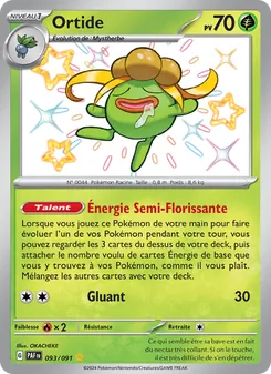 Carte Pokémon Ortide 093