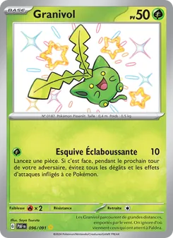 Carte Pokémon Granivol 096