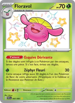 Carte Pokémon Floravol 097