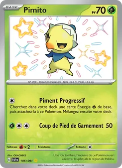 Carte Pokémon Pimito 106