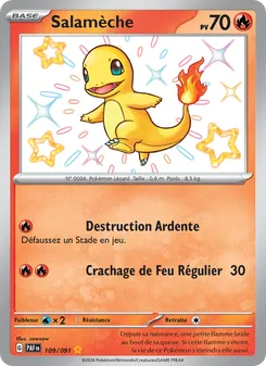 Carte Pokémon Salamèche 109