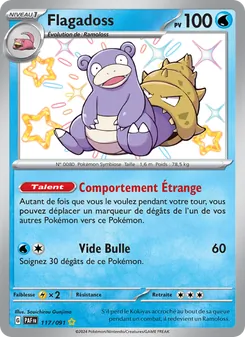 Carte Pokémon Flagadoss 117