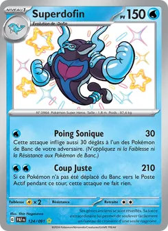 Carte Pokémon Superdofin 124