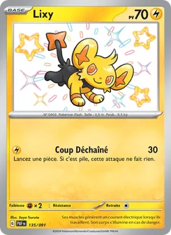 Carte Pokémon Lixy 135