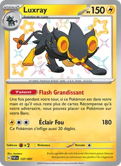 Carte Pokémon Luxray 137