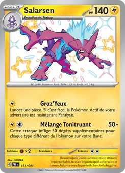 Carte Pokémon Salarsen 141