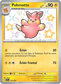 Carte Pokémon Pohmotte 143
