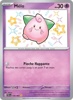 Carte Pokémon Mélo 150