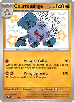 Carte Pokémon Courrousinge 171