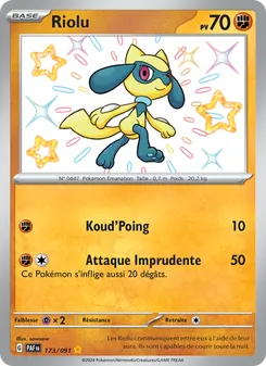 Carte Pokémon Riolu 173