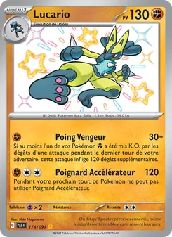 Carte Pokémon Lucario 174