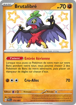 Carte Pokémon Brutalibré 175