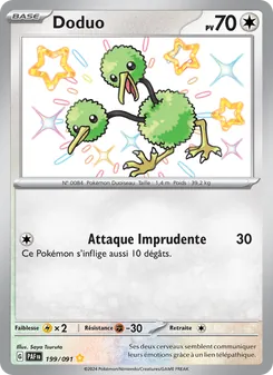 Carte Pokémon Doduo 199