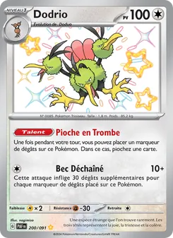 Carte Pokémon Dodrio 200