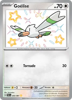 Carte Pokémon Goélise 203