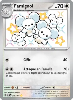 Carte Pokémon Famignol 210