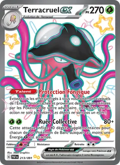 Carte Pokémon Terracruel-ex 213
