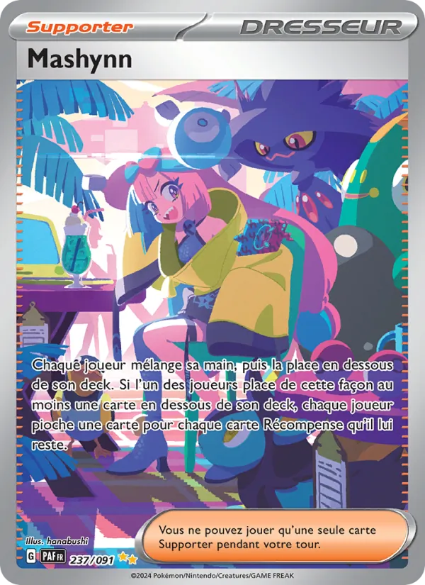 Carte Pokémon Mashynn 237/91 de l'extension Destinées de Paldea
