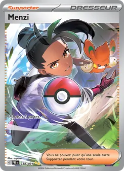 Carte Pokémon Menzi 238