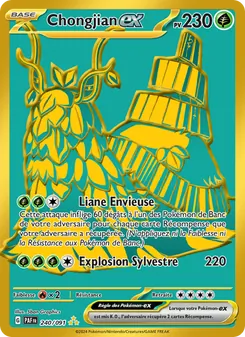 Carte Pokémon Chongjian-ex 240