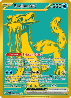 Carte Pokémon Baojian-ex 242
