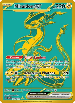 Carte Pokémon Miraidon-ex 243