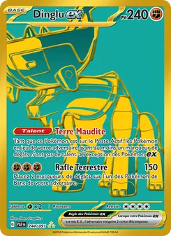 Carte Pokémon Dinglu-ex 244