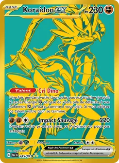 Carte Pokémon Koraidon-ex 245