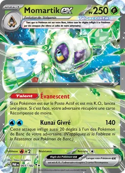 Carte Pokémon Momartik-ex 003