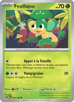 Carte Pokémon Feuillajou 004
