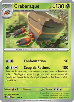 Carte Pokémon Crabaraque 007