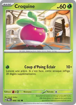 Carte Pokémon Croquine 008