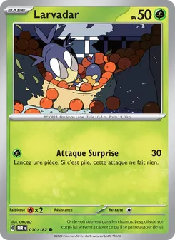 Carte Pokémon Larvadar 010