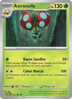 Carte Pokémon Astronelle 012