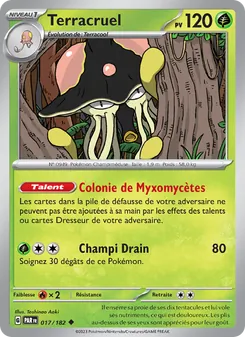 Carte Pokémon Terracruel 017