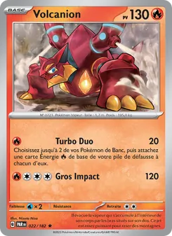 Carte Pokémon Volcanion 022